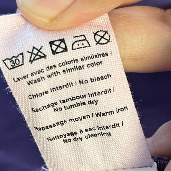 MKT Studio Jumpsuit Purple (Lilac) Orenjade Utility Coverall Sz 36 (US 4) EUC - Picture 12 of 16